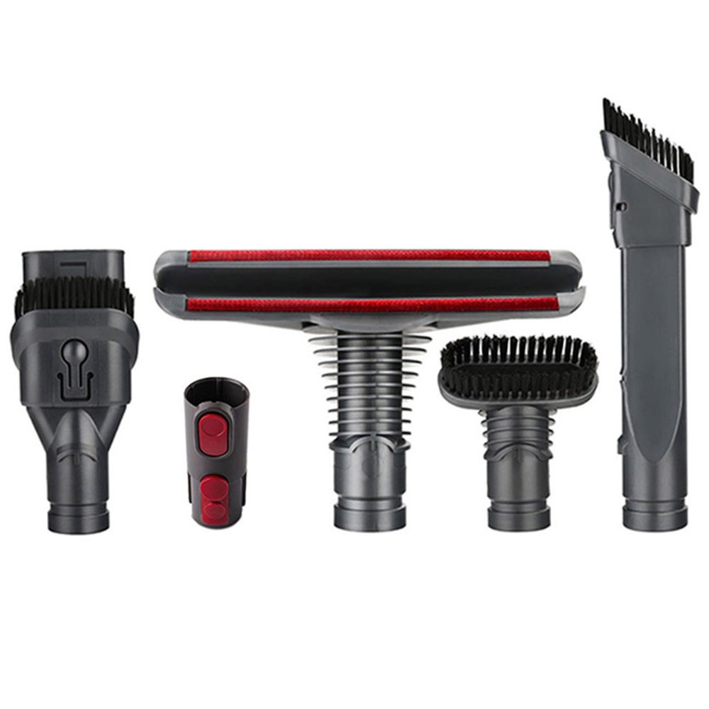 Five-Piece Dyson Compatible Fit for V6, V7, V8 & V10 Vacuum Replacement Brush Attachment Kit