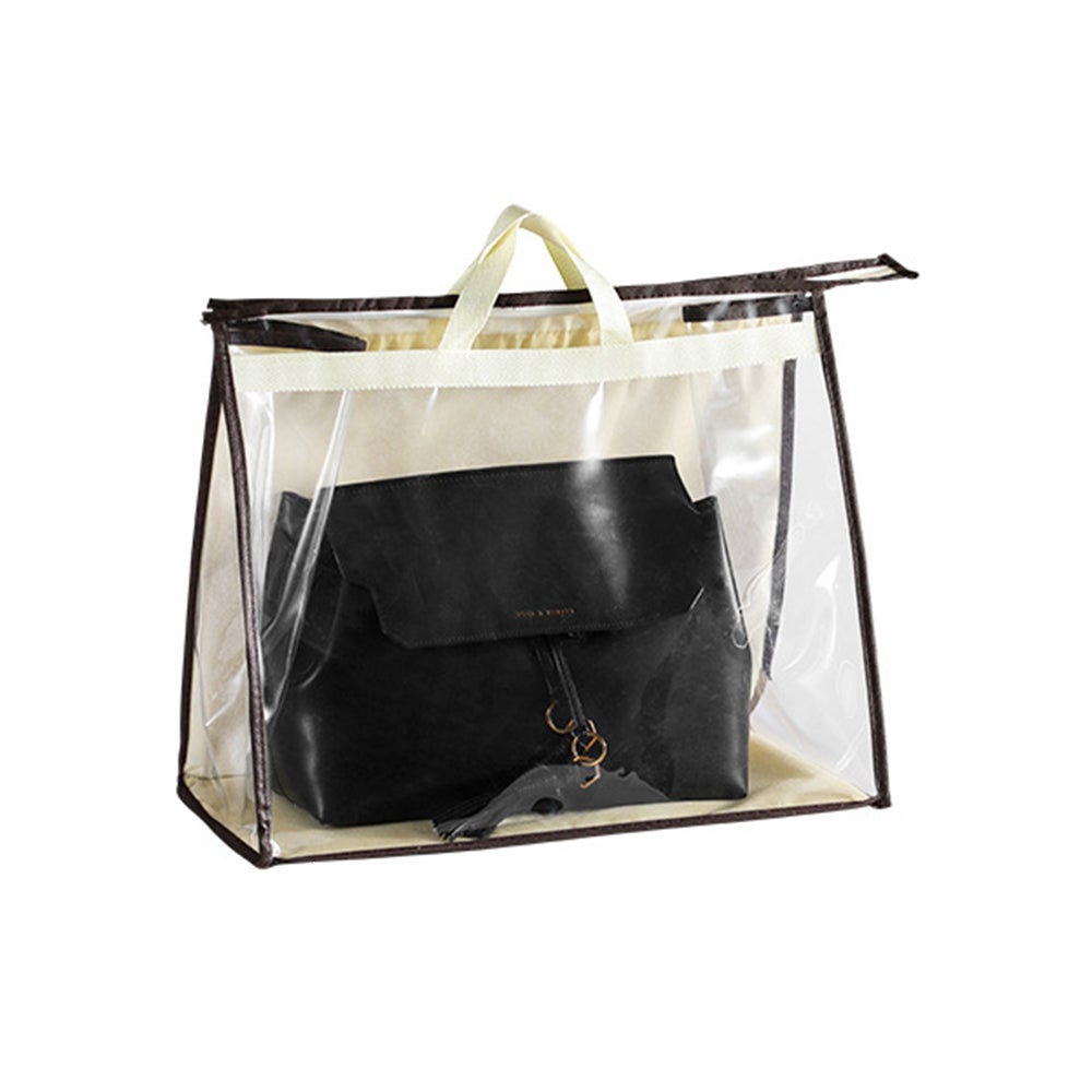 Clear Handbag Dust Cover Bags Hanging Storage Holder - Temu