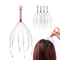 Head Massager Scalp Neck Body Massager Claw Massage Flexible Massage