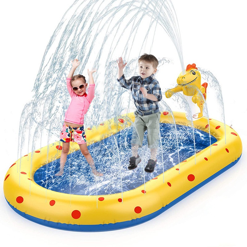 Buy Inflatable Sprinkler Pool Kids Inflatable Spray Pad Swimming Pool ...