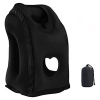 Inflatable Travel Pillows Office Nap Rest Pillow Inflatable Airplane Pillow