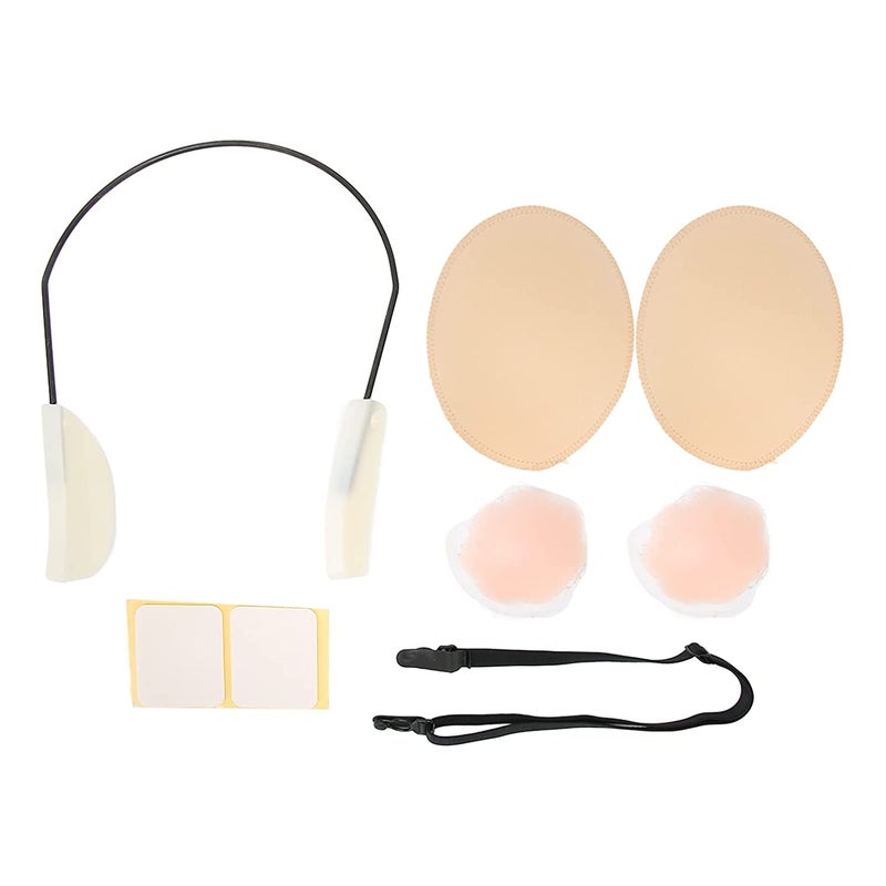 XQMMGO Push Up Frontless Bra Kit for Women - Strapless, Adjustable Design,  Push Up Effect