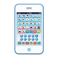 Kids Phone Learning Toy Touch Learning Pad for 3 Year Old and Up