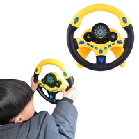 Kids Simulation Car Driving Steering Wheel Toy Early Education Toy