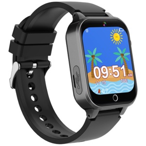 Kids Smart Watch Touch Screen Elastic Strap Smartwatch with Video Camera Pedometer