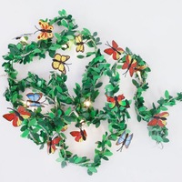 LED Leaf Vine Butterfly Fairy String Light
