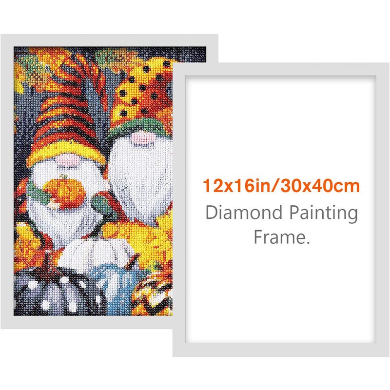 6 Pack Diamond Painting Frames, Frames for 12x16in/30x40cm Diamond Painting  Canvas, Diamond Painting Frames for Diamond Painting Display and