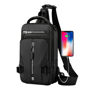 Men Anti-theft Sling Bag Cross-body Bag Chest Bag Messenger Backpack Sling Backpack