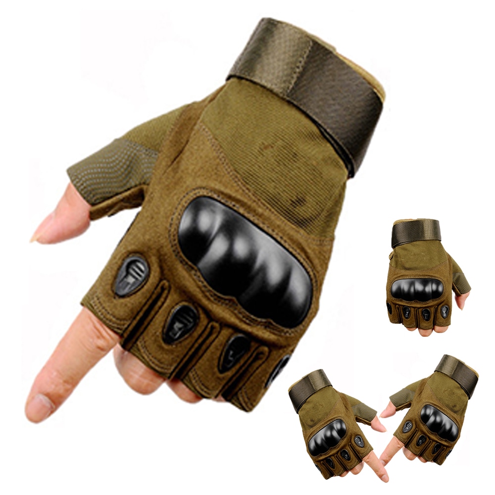 Fingerless combat gloves on sale