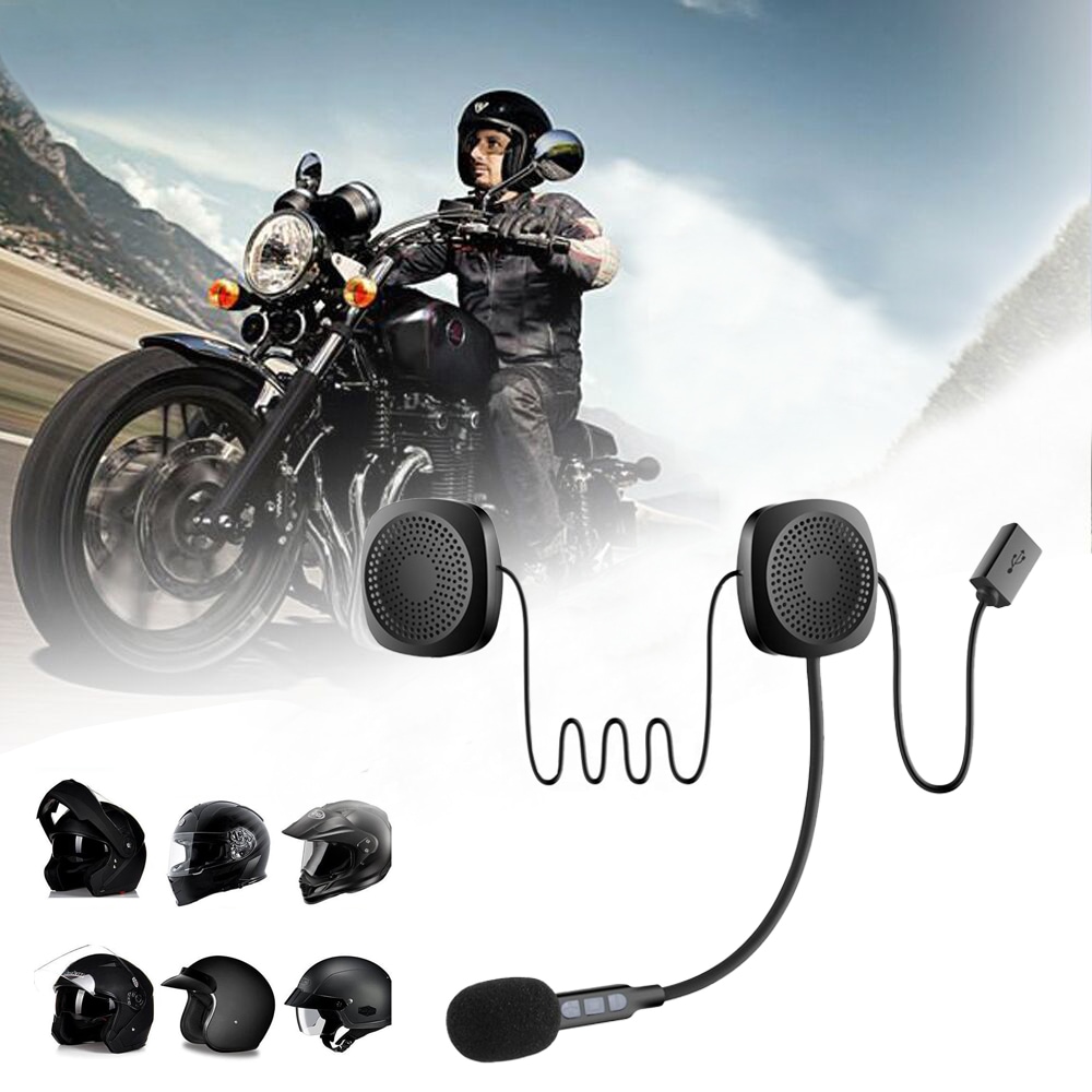 Buy Motorcycle Helmet Bluetooth Headset Outdoor Waterproof