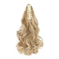 Natural Thick Clip-In Style Long Curly Ponytail Hair Extensions
