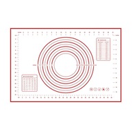 Non-Stick Silicone Baking Mats with Measurements