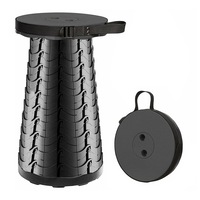 Outdoor Portable Folding Stool Retractable Travel Seat