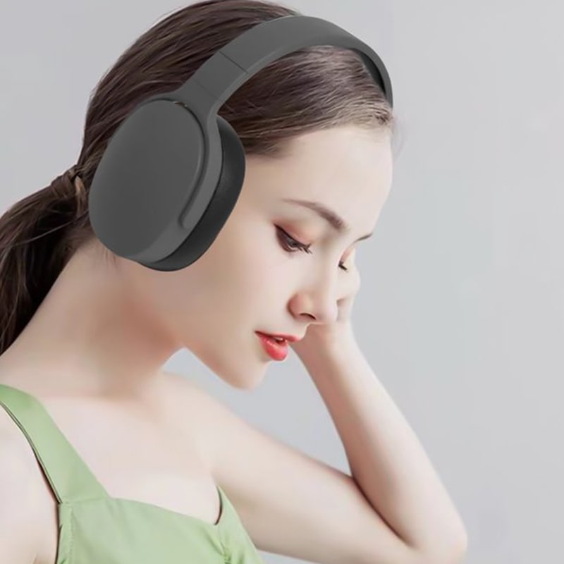 Buy P2961 Foldable Wireless Bluetooth Stereo Over Ear Headphone - MyDeal