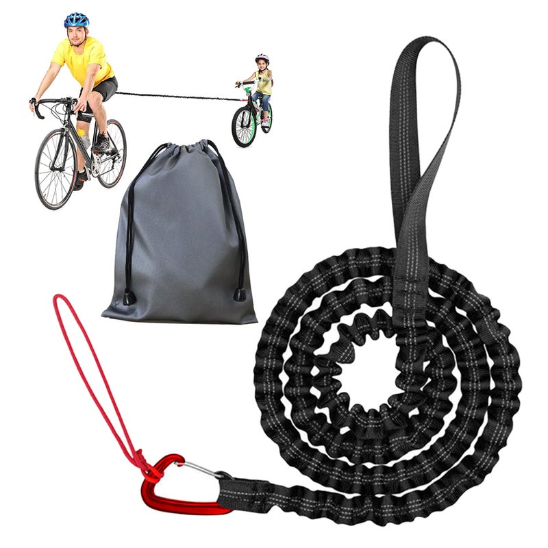 Buy Parent-Child Bike Tow Rope MTB Elastic Belt Cycling Stretch Pull Strap  for Long Ride Going Uphill - MyDeal