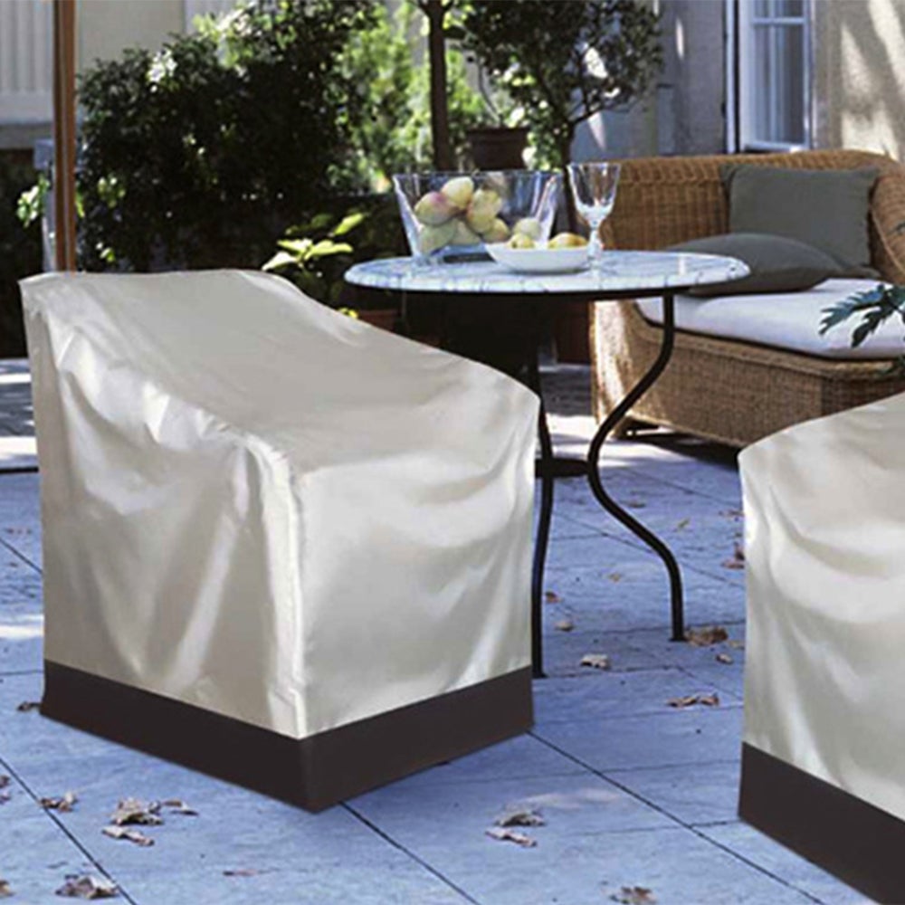 27 Lx34 Wx31 H Umbrauto Patio Chair Covers Lounge Deep Seat Cover Waterproof Outdoor Lawn Patio Furniture Covers 