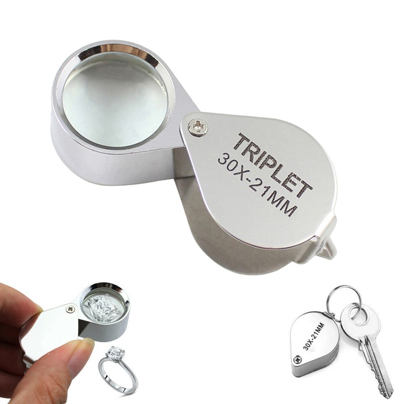 Buy Pocket Jewellers Eye Loupe Magnifier Jewelry Magnifying Glass 30x