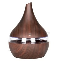 Portable 300ml Humidifier USB Ultrasonic Humidifier with Seven-Colour LED