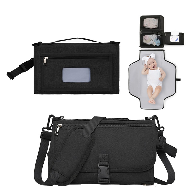 Buy Portable Diaper Changing Pad with Shoulder Strap Waterresistant