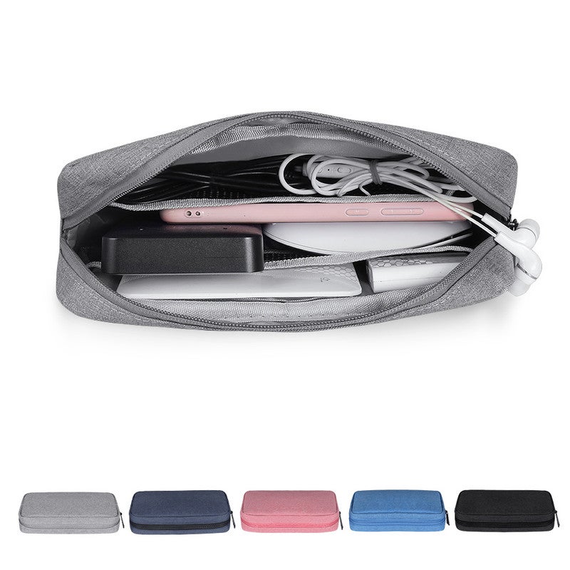 Portable Digital Organiser Cable Electronics Accessories Cases Holder Travel Bag