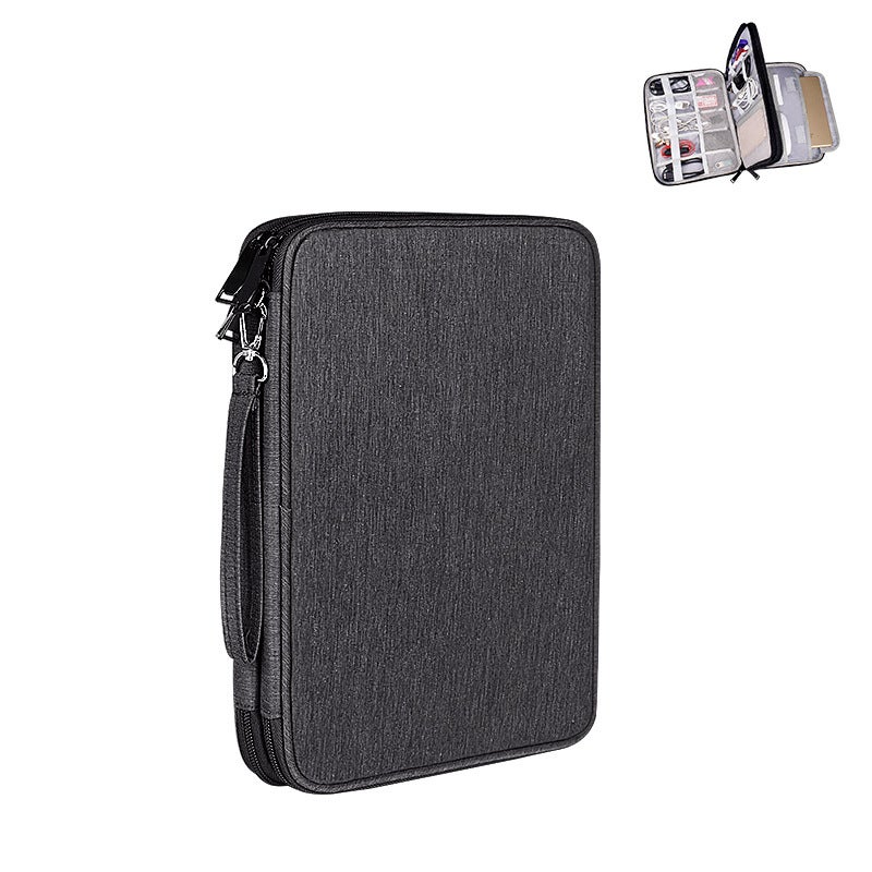 Portable Digital Organiser Large Capicity Cable Electronics Accessories Cases iPad Holder Travel Bag
