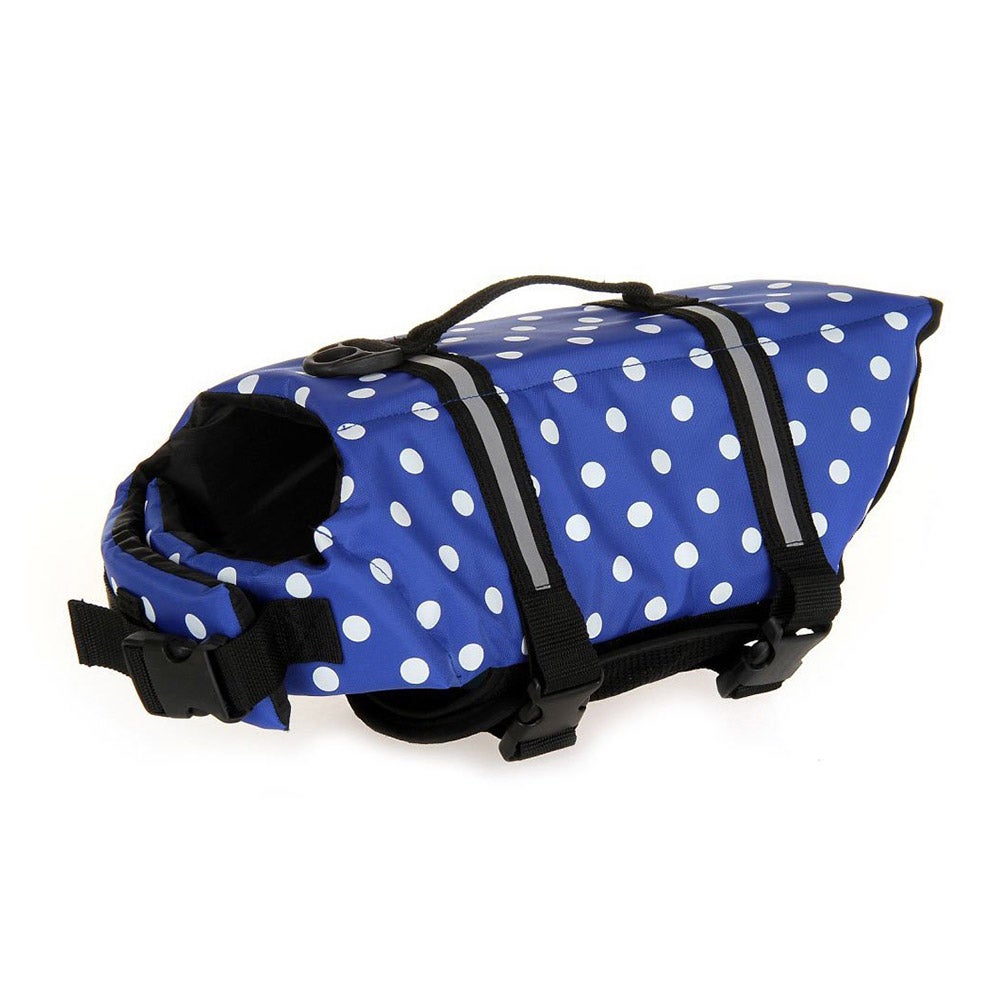 Printed Dog Life Jacket Swimwear Pet Swimming Safety Clothing Pet Dog Swimsuit Pet Swimming Jacket