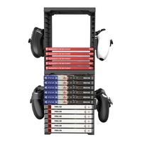 PS5 Game Disc Box Storage Rack for XBOX Switch Disc Double-layer Holder
