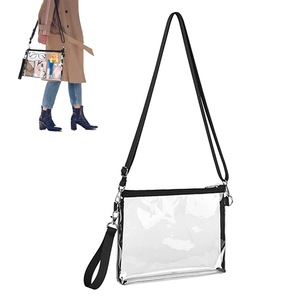 PVC Transparent Crossbody Purse Bag