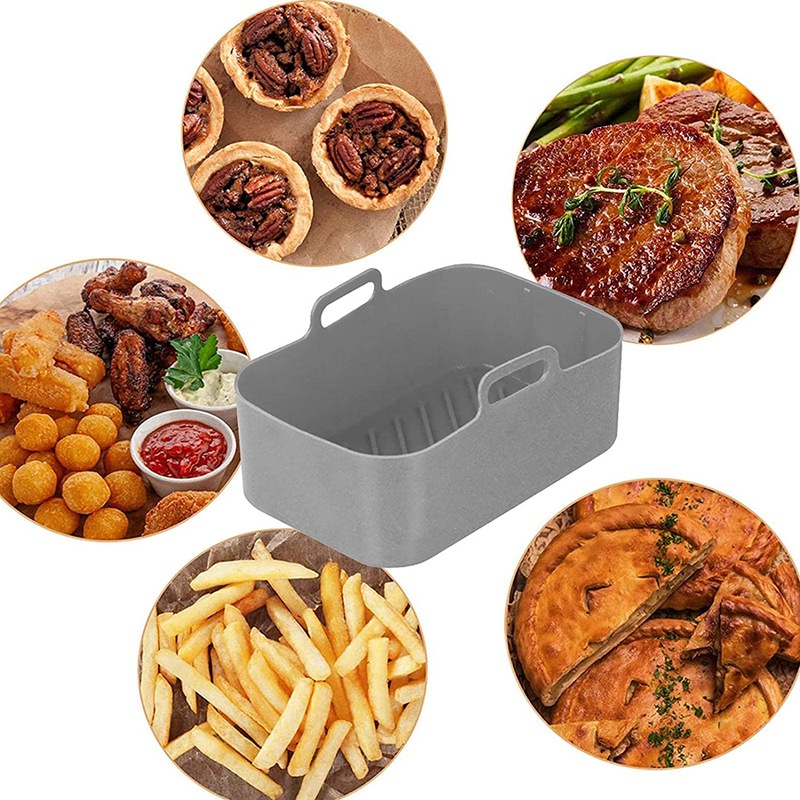 Buy Reusable Air Fryer Silicone Pot for Ninja Foodi Dual DZ201 Air