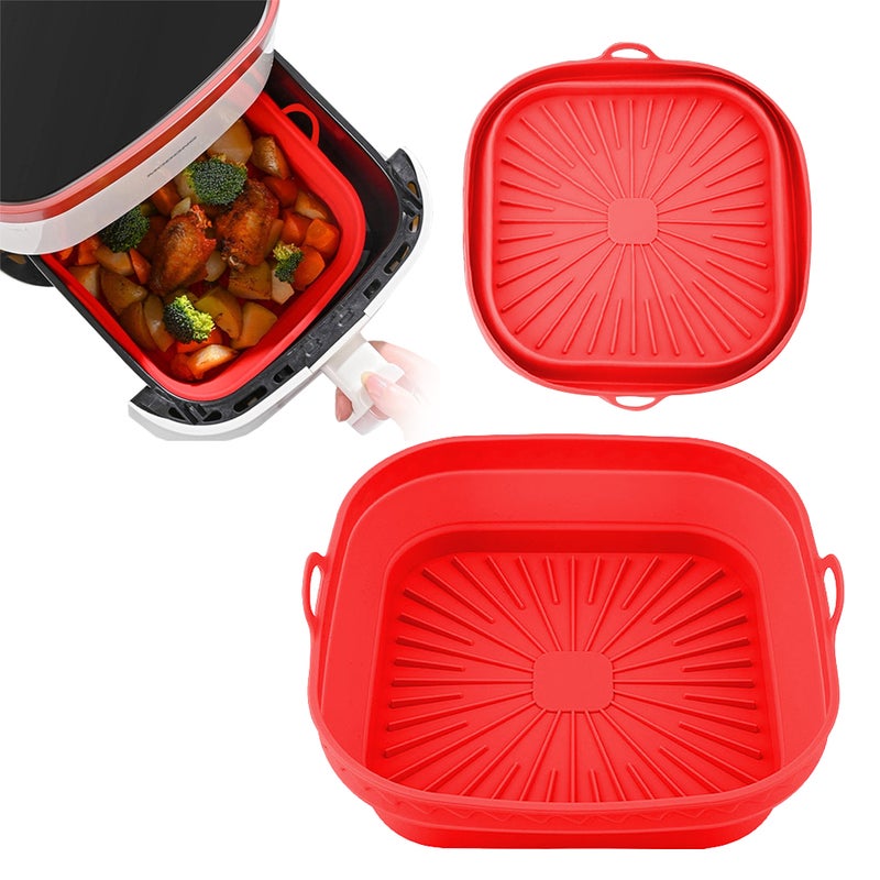 Buy Air Fryer Silicone Pot Air Fryers Oven Accessories Baking Tray - MyDeal