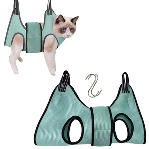 Small Pet Grooming Sling Hammock Dog Cat Restraint Bag for Bathing Trimming Nailcare