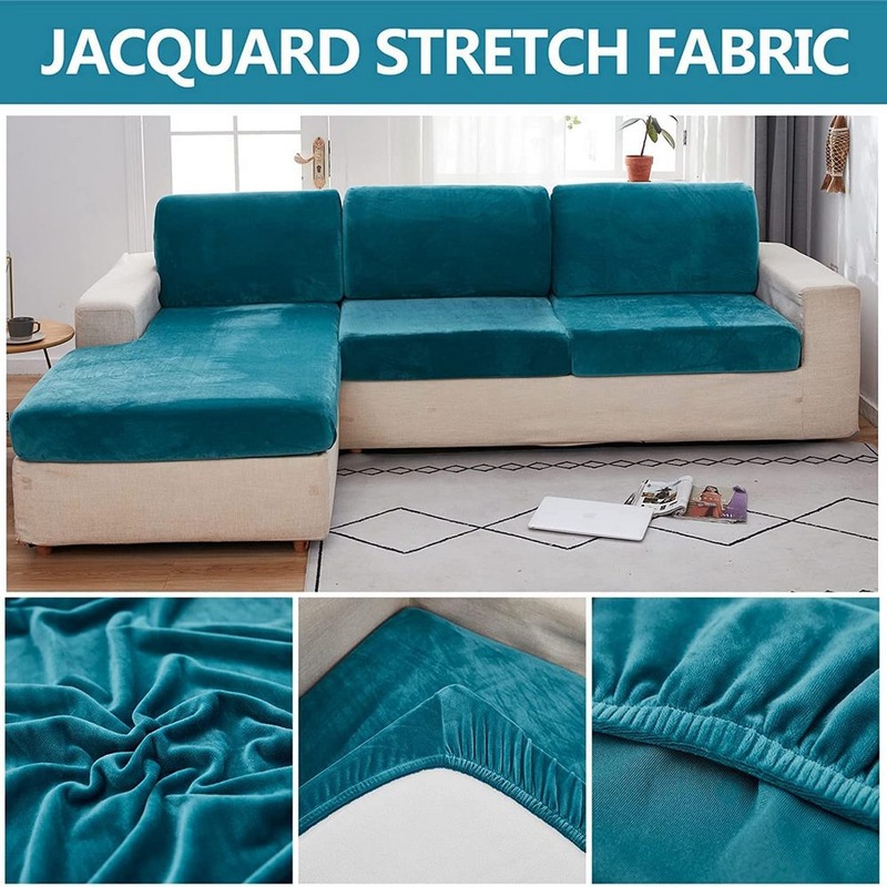 Buy Stretch Velvet Sofa Protector Covers Couch Covers Sofa Slipcovers
