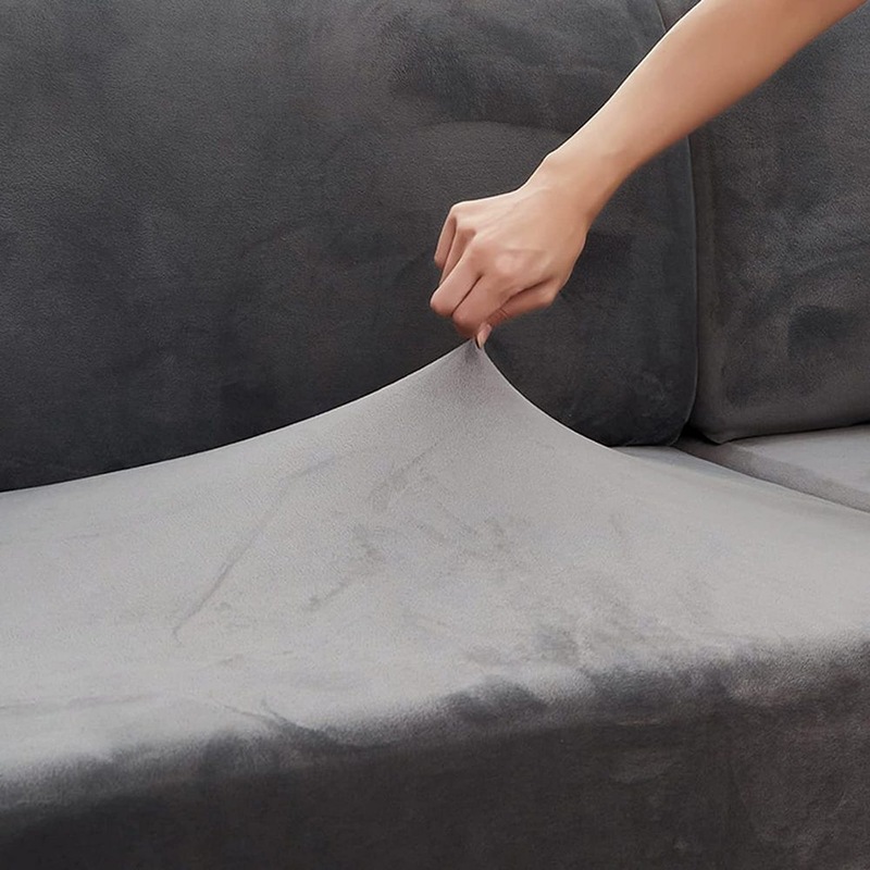 Buy Stretch Velvet Sofa Protector Covers Couch Covers Sofa Slipcovers