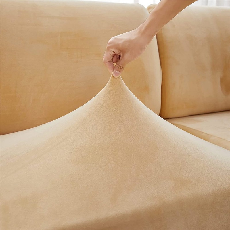 Buy Stretch Velvet Sofa Protector Covers Couch Covers Sofa Slipcovers