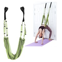 Stretching Exercise Belt Ballet Band Leg with Door Anchor Flexibility Trainer for Dance Aerial Yoga Ballet