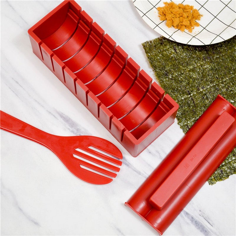 Sushi Maker Mold Cylindrical Diy Sushi Making Kit Machine Kitchen