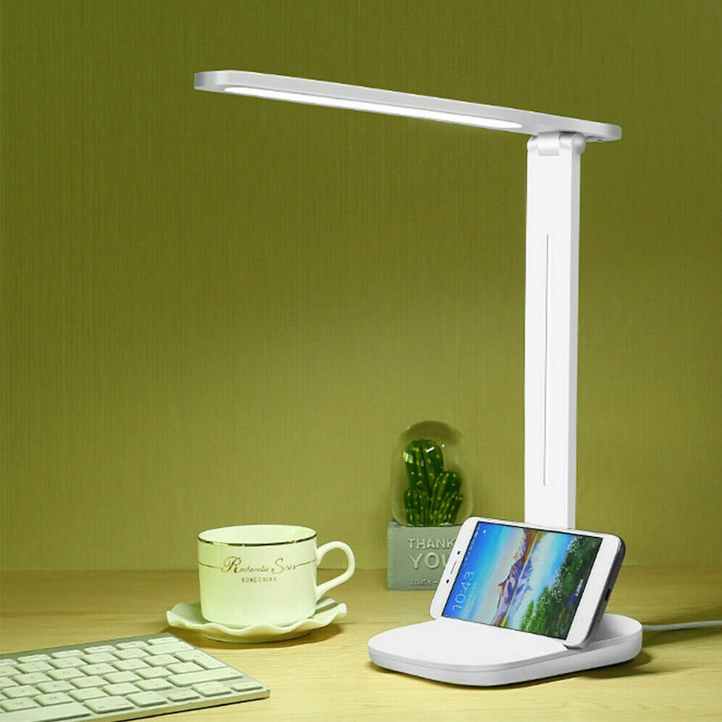 Buy Touch Dimming Mobile Phone Stand Desk Lamp Bedside Study Reading 