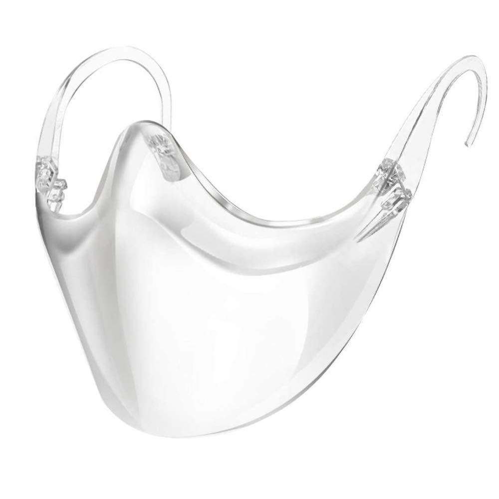 Transparent Face Shield Protective Mask Reusable Anti-Fog Face Mask Comfortable Face Visor Protection
