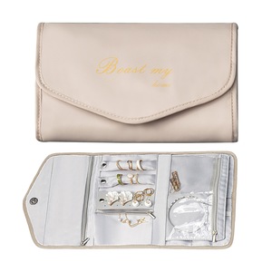 Travel Jewelry Organizer Case Foldable Jewelry Organizer for Rings Necklaces Bracelets Earrings