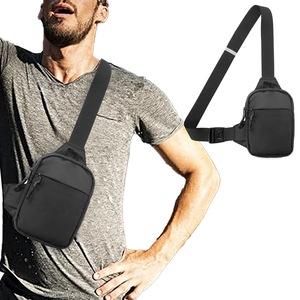 Travel Sling Bag Crossbody Bag Water-resistant Chest Bag for Men