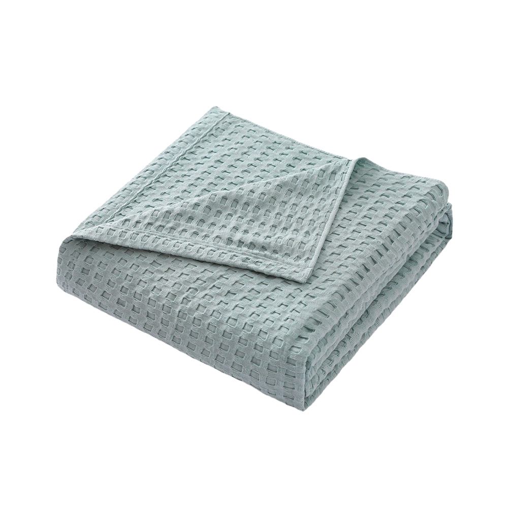 Buy Trendy Woven Waffle Weave Design Cozy And Soft Waffle Weave 100   Trendy Woven Waffle Weave Design Cozy And Soft Waffle Weave 100 Cotton Blankets Lightweight 10353564 00 