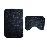 Two-Piece Pebbles Bath Mat Set
