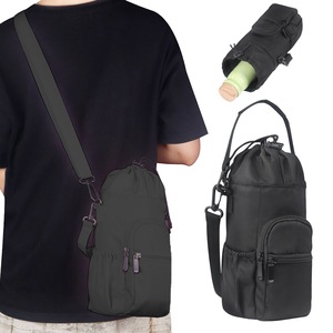 Water Bottle Sling Bag Crossbody Water Bottle Pouch