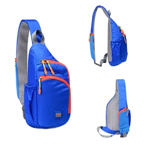 Waterproof Nylon Crossbody Bag Chest Bag Outdoor Sport Shoulder Bag Durable Sling Bag