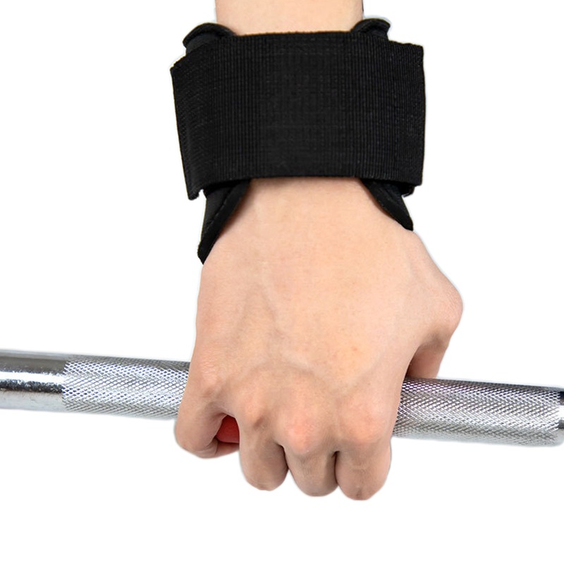 Weight Lifting Hook Hand Grip Support Wrist Straps Powerlifting Grips