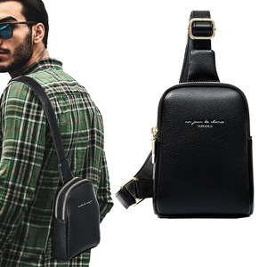 Women Chest Bag Sling Bag PU Leather Sling Bag Chest Packs Crossbody Bag Shoulder Bag for Travel