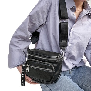 Women Genuine Leather Crossbody Bag Outdoor Travel Shoulder Bag