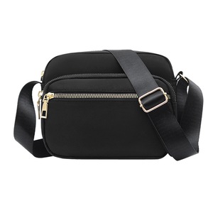Women's Crossbody Bag Zipper Shoulder Bag Oxford Cloth Bag
