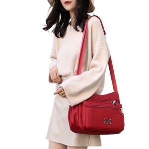 Women Shoulder Handbag Roomy Multiple Pockets Bag Ladies Crossbody Purse