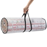 Wrapping Paper Storage Organizer Container Christmas Wrapping Paper Rolls Storage Christmas Gift Storage Bag